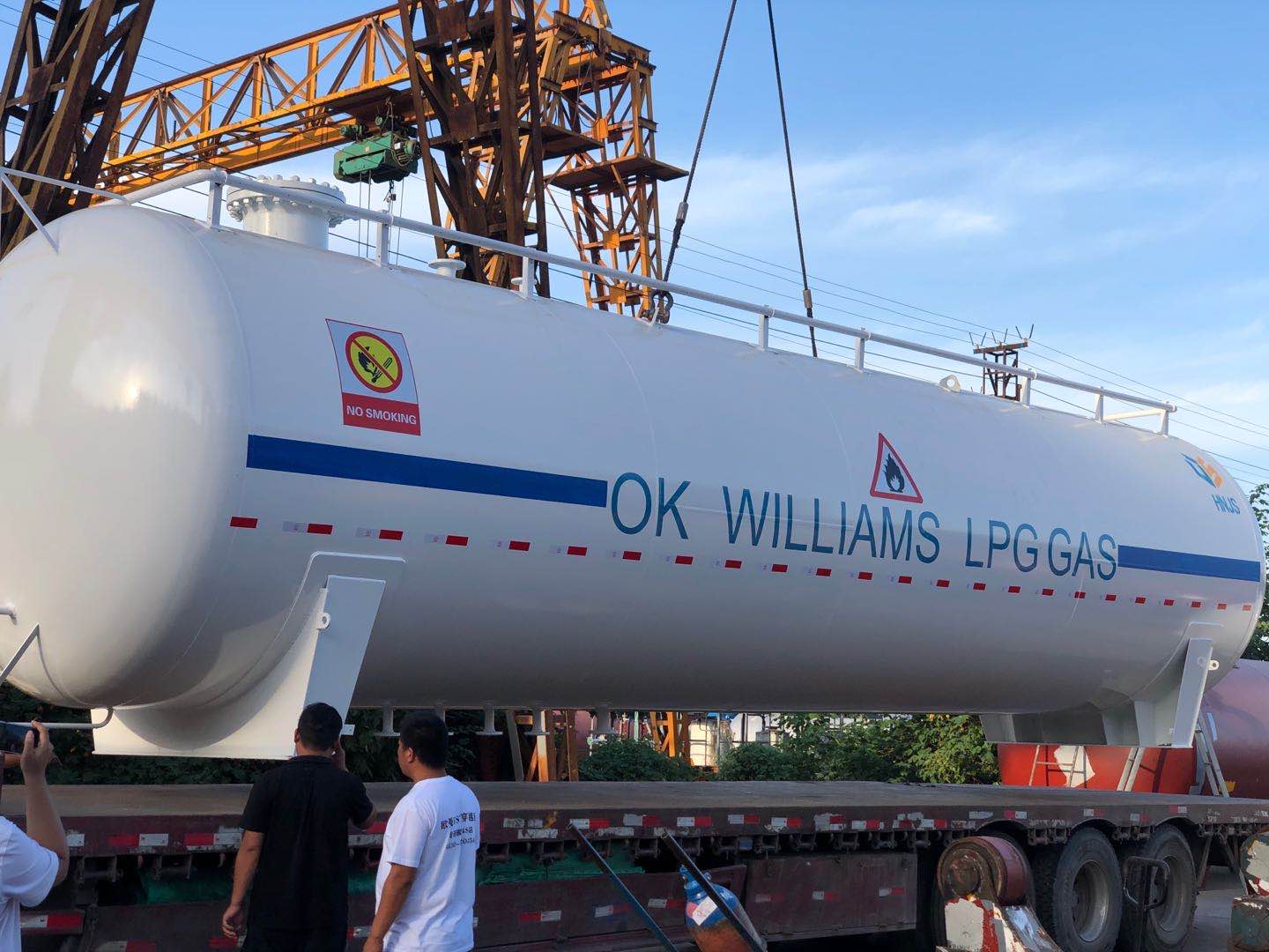 What are the precautions for LPG skid station?